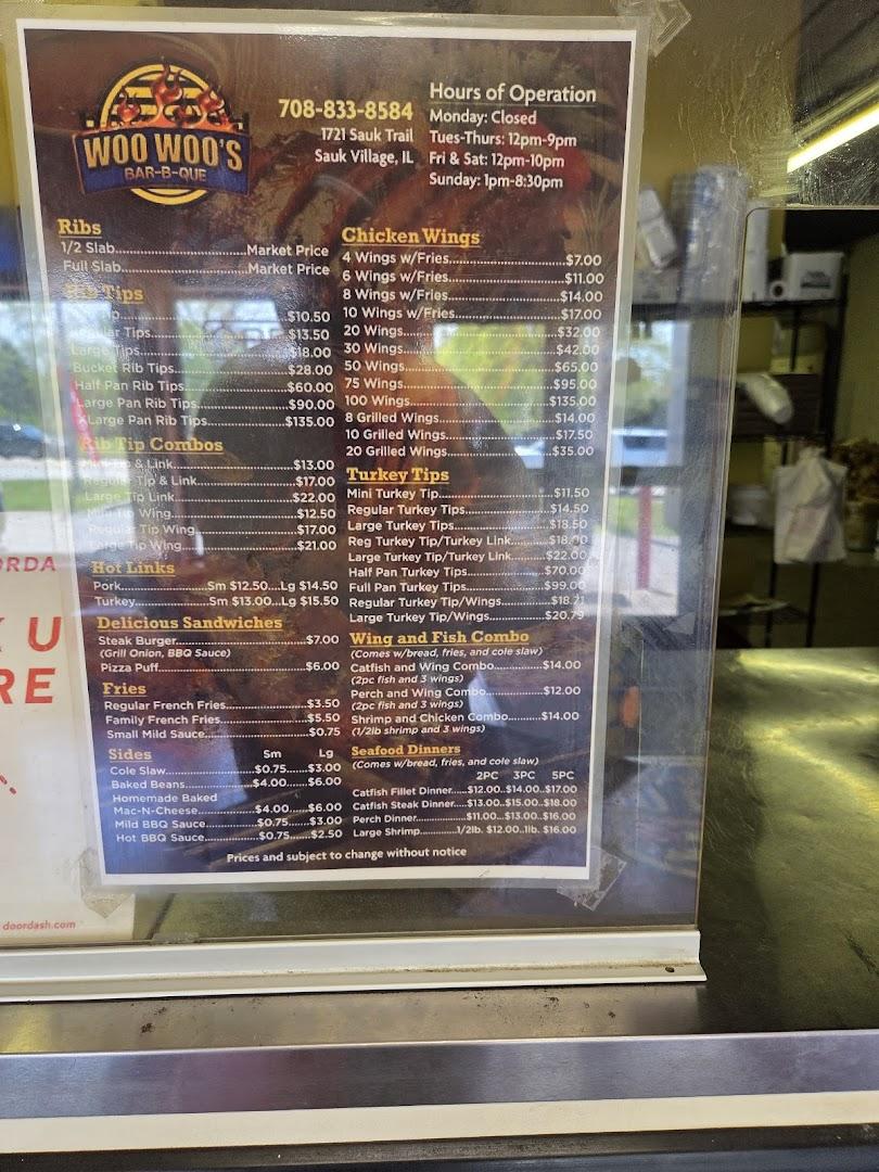 Woo Woo's Bar B Que